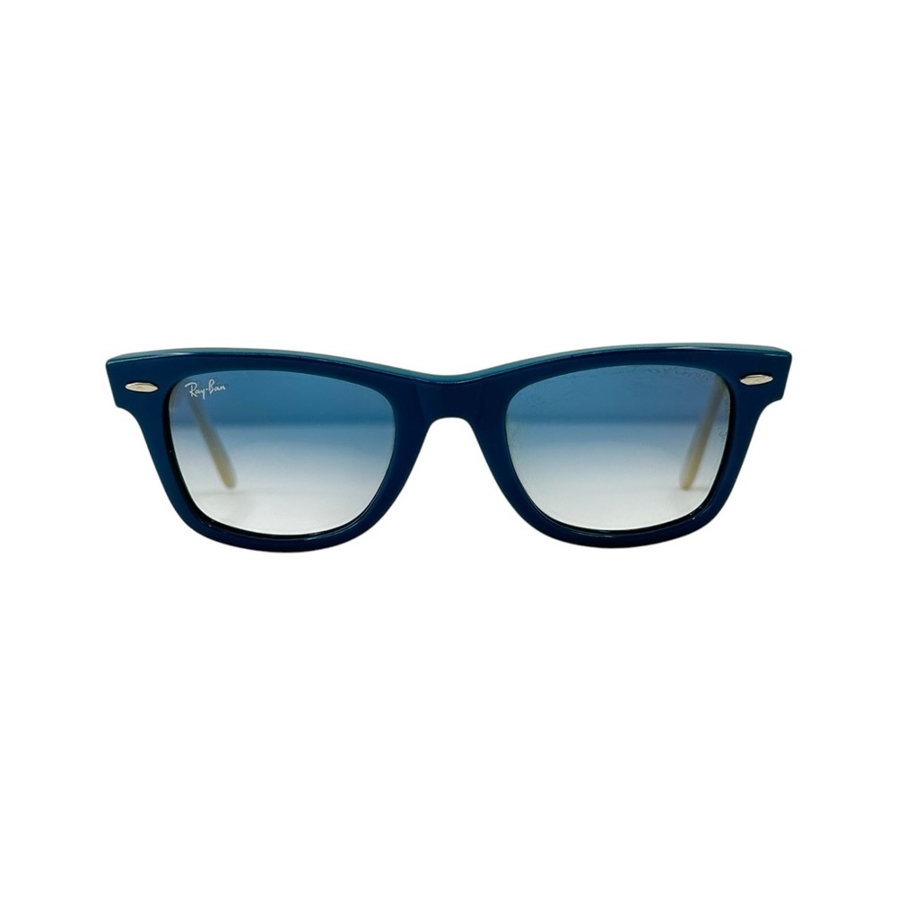 Ray-Ban Navy Blue Sunglasses with Gradient Lenses - Picture 11 of 14